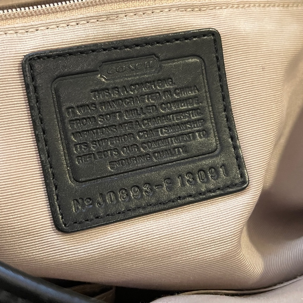 Coach Hamilton Black Handbag - Picture 10 of 10